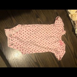 Pink floral onesie. MUST BUNDLE!